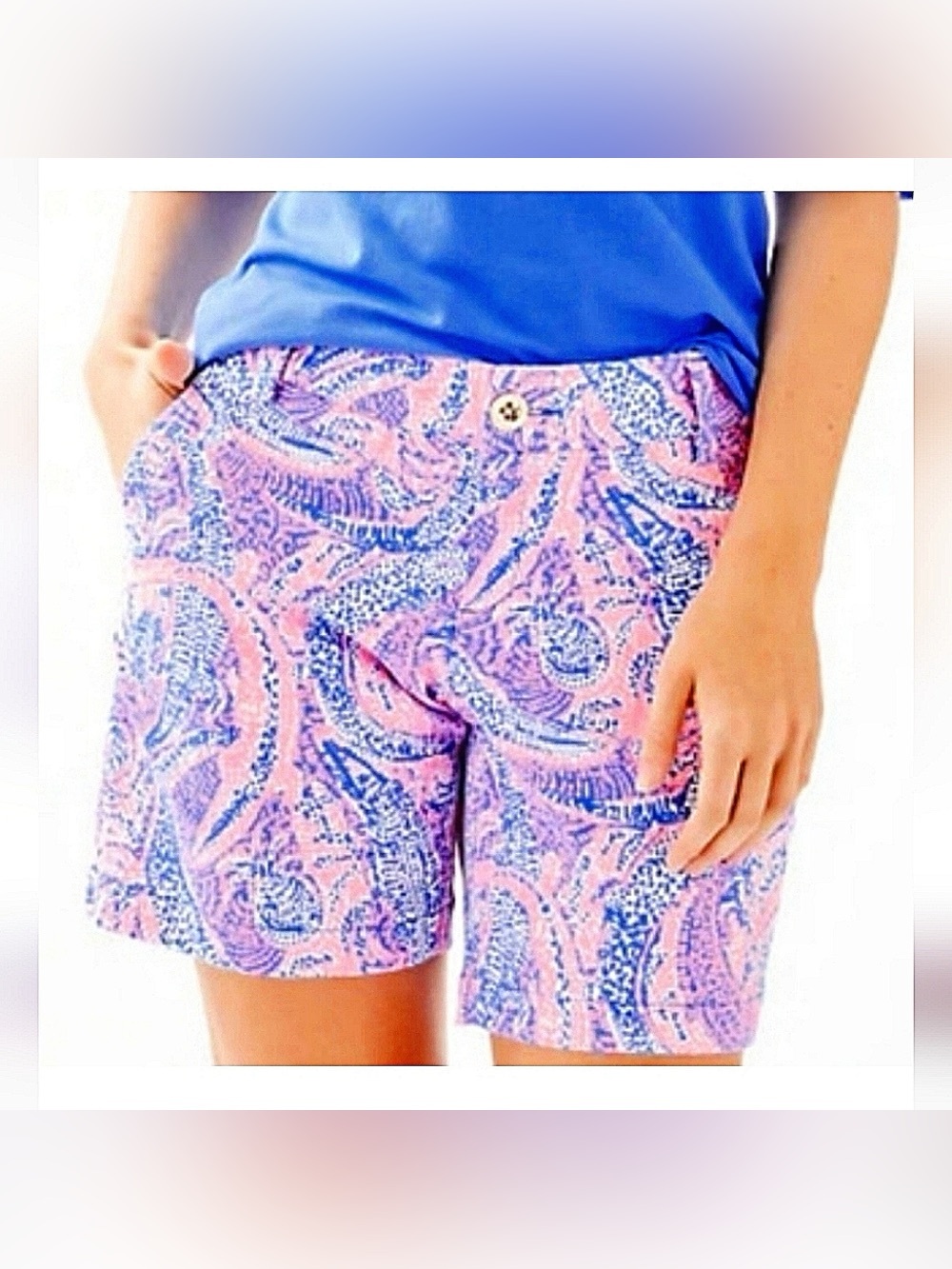 Lilly Pulitzer Jayne Stretch Women's Maybe Gator Shorts